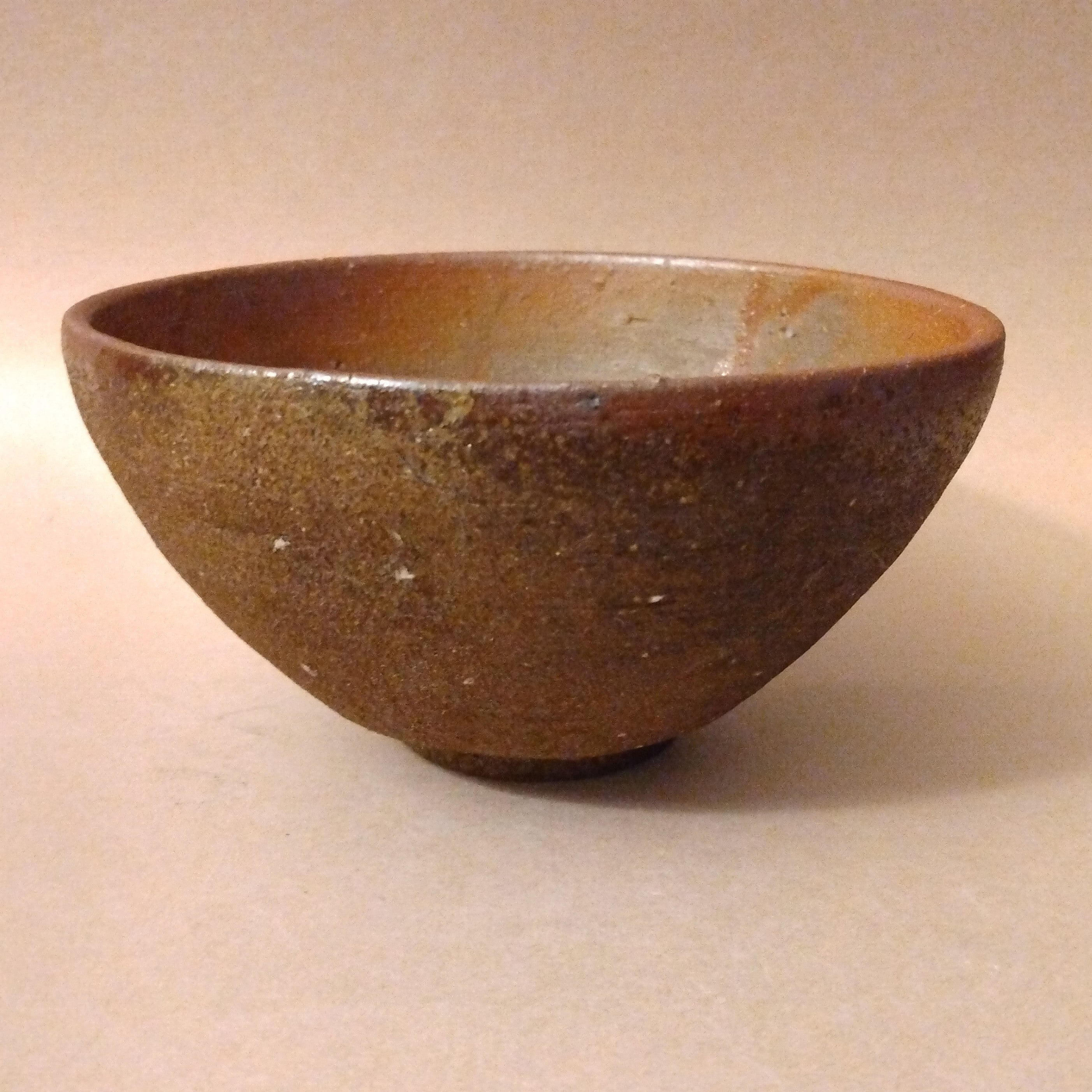 Bizen-yaki Matcha Chawan (Tea Bowl) by Fujiwara Yu; Thiel Collection