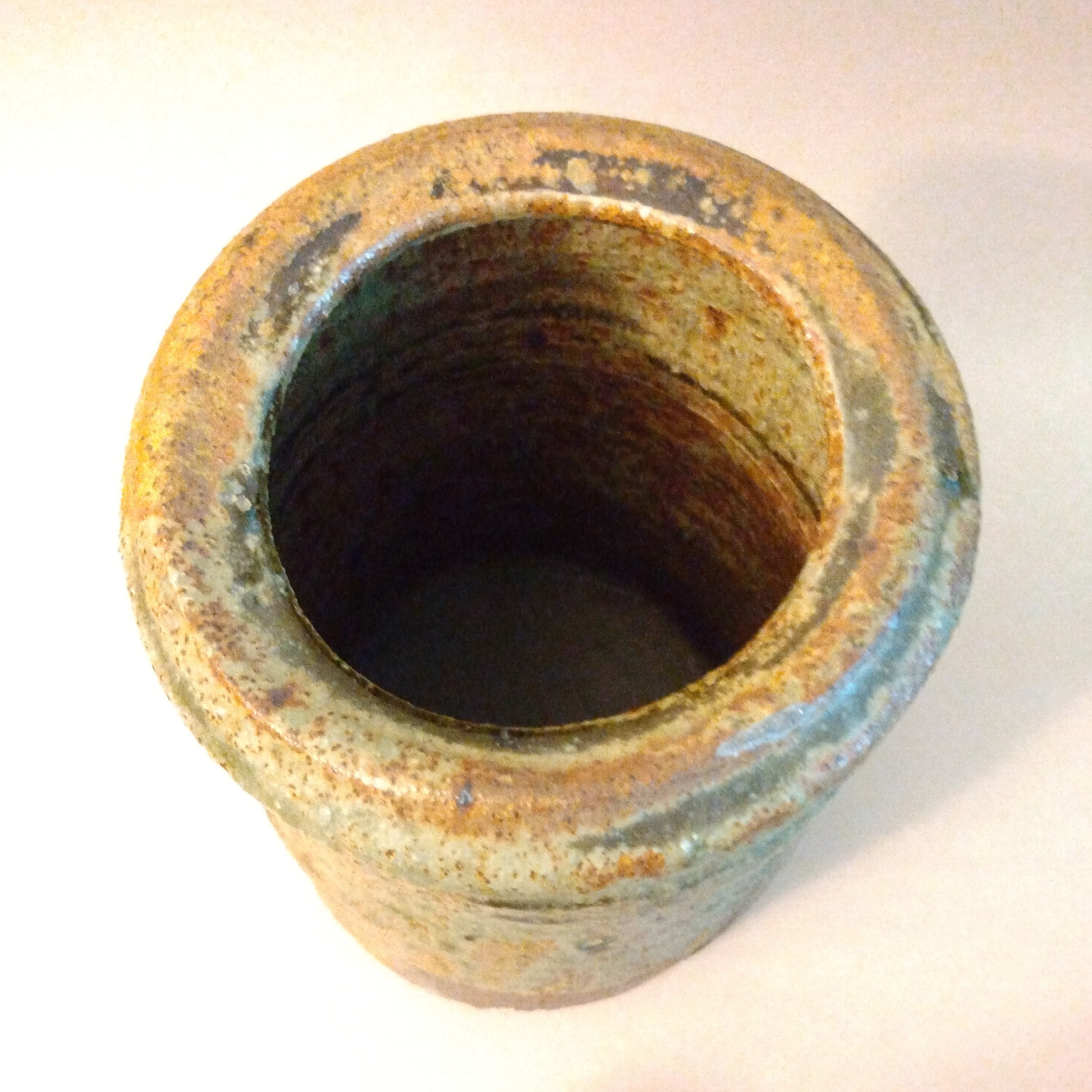 Iga-inspired Vase, Vintage Pacific NW pottery, unknown maker; Thiel Collection