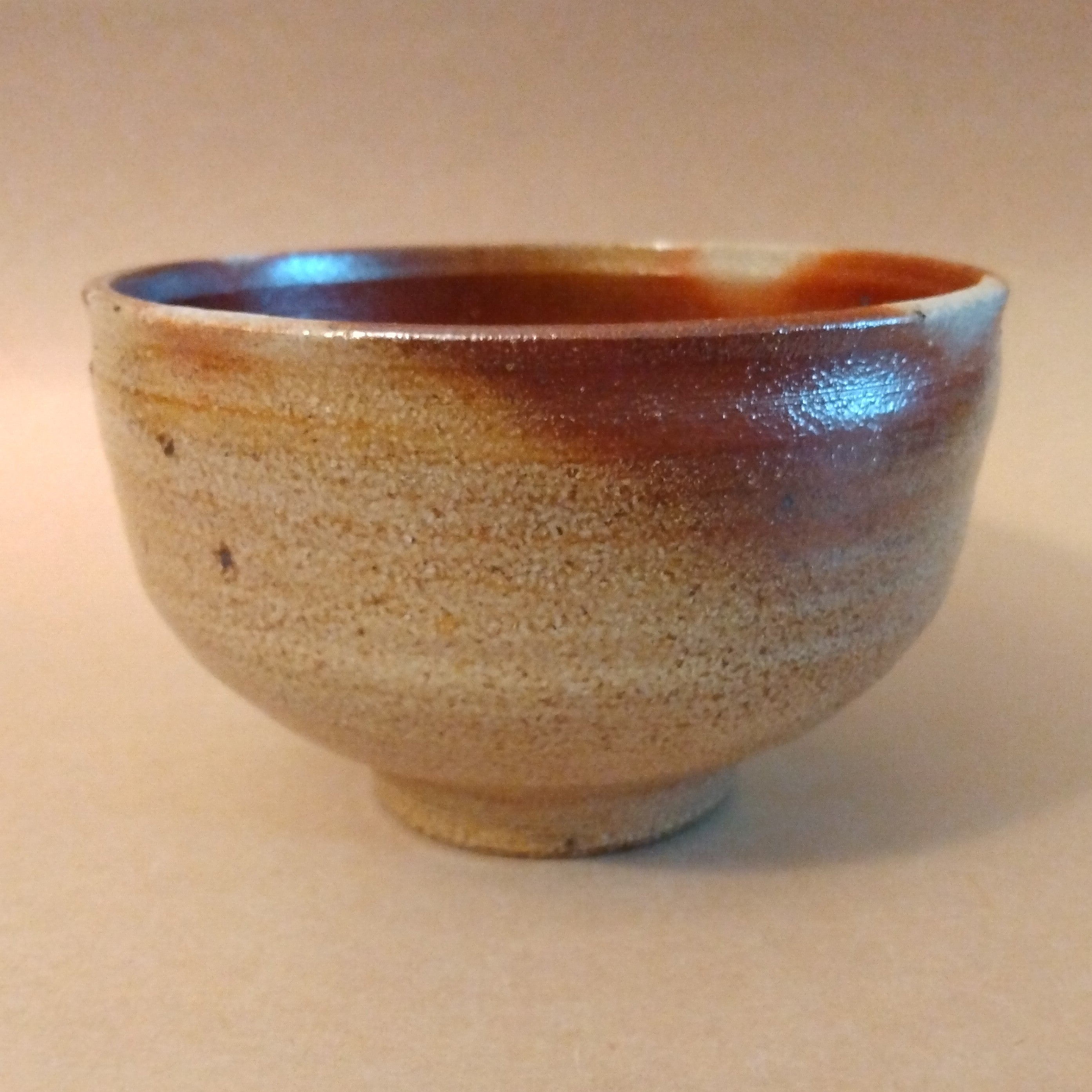 Wood-fired Matcha Chawan (Tea Bowl), by Rick Mahaffey; Thiel Collection