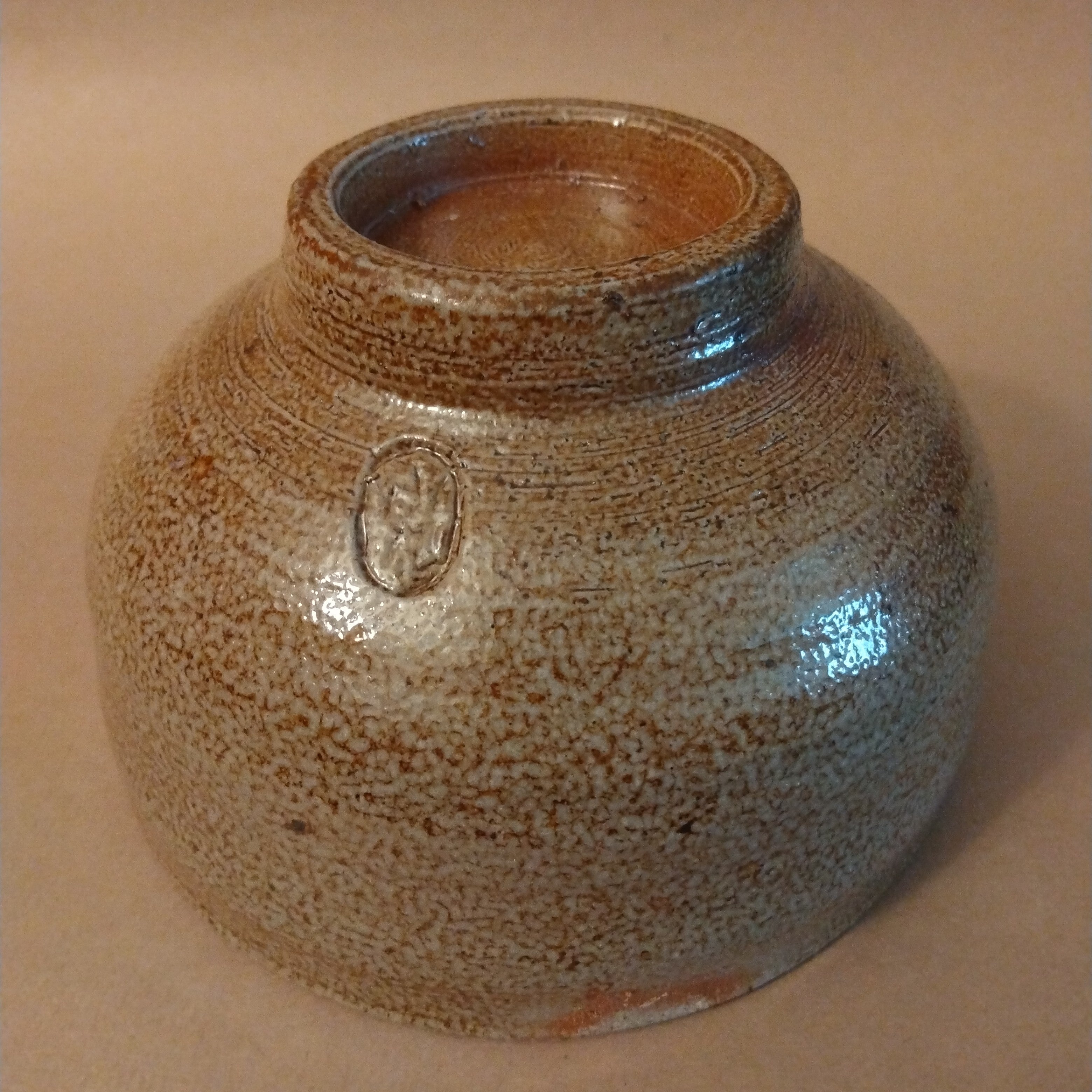 Wood-fired Matcha Chawan (Tea Bowl), by Rick Mahaffey; Thiel Collection