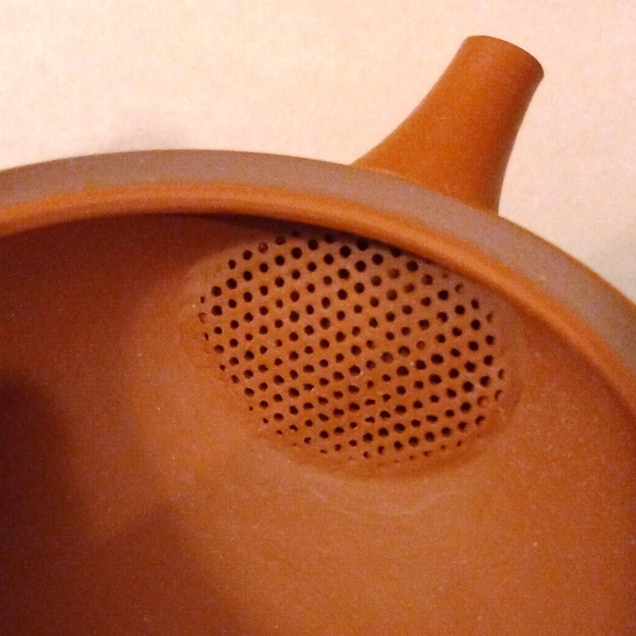 Shudei (Red Clay) Tokoname Kyusu from Gyokuryuu Kiln, Umehara Jiro, 260cc / 8.8oz