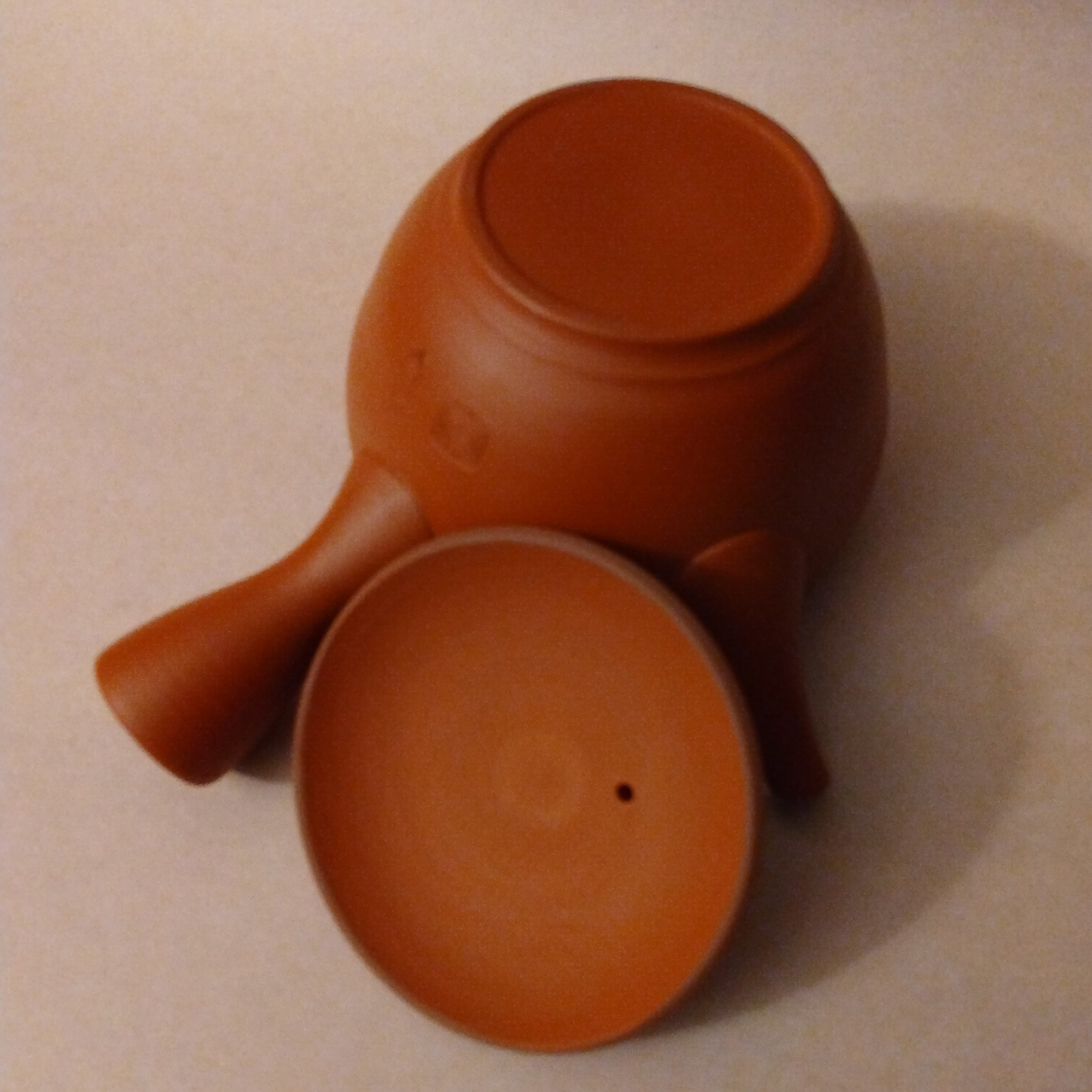 Shudei (Red Clay) Tokoname Kyusu from Gyokuryuu Kiln, Umehara Jiro, 310cc / 10.48oz