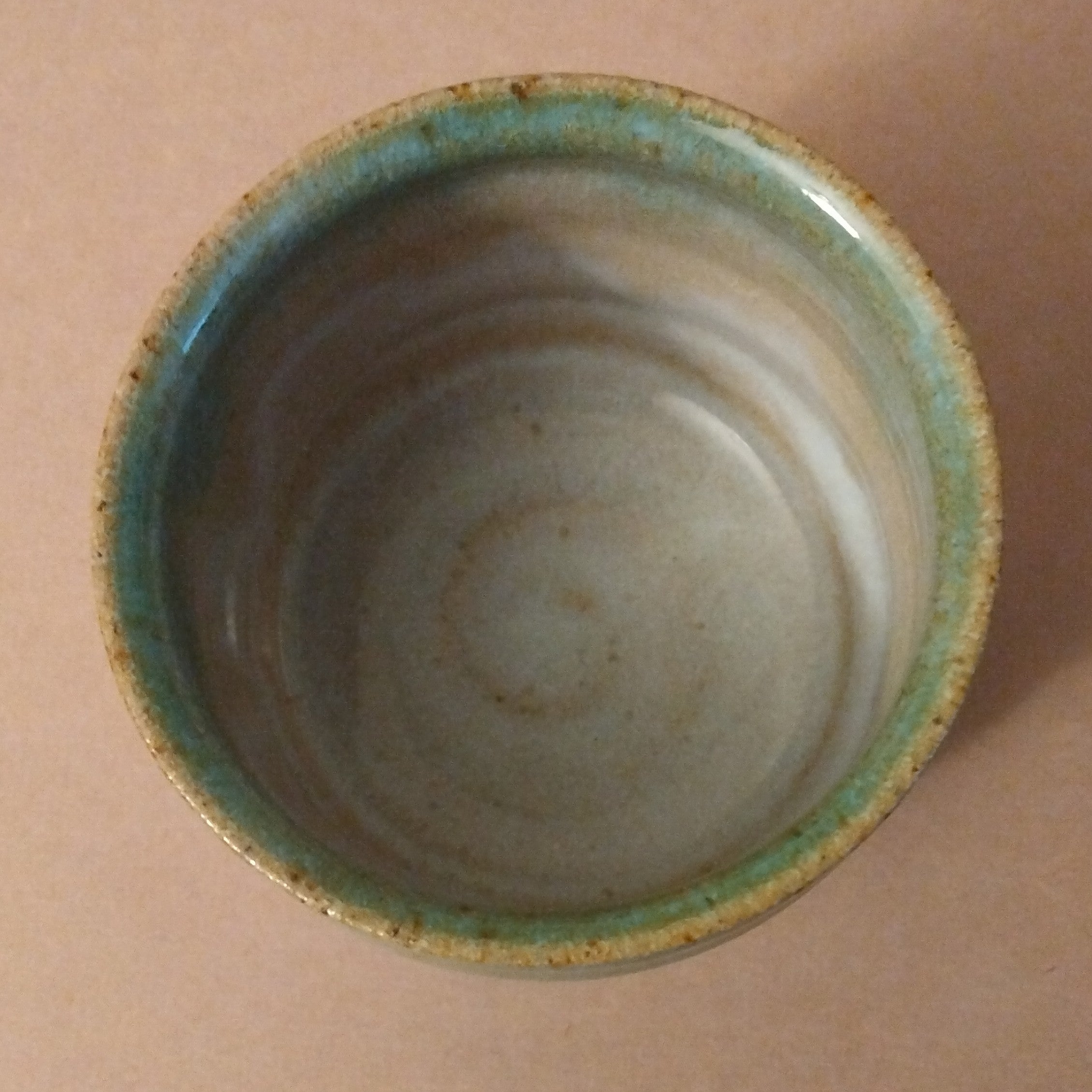 Tsutsumi-yaki Guinomi, Sake Cup; Kenba Kiln, Sendai, Miyagi Prefecture