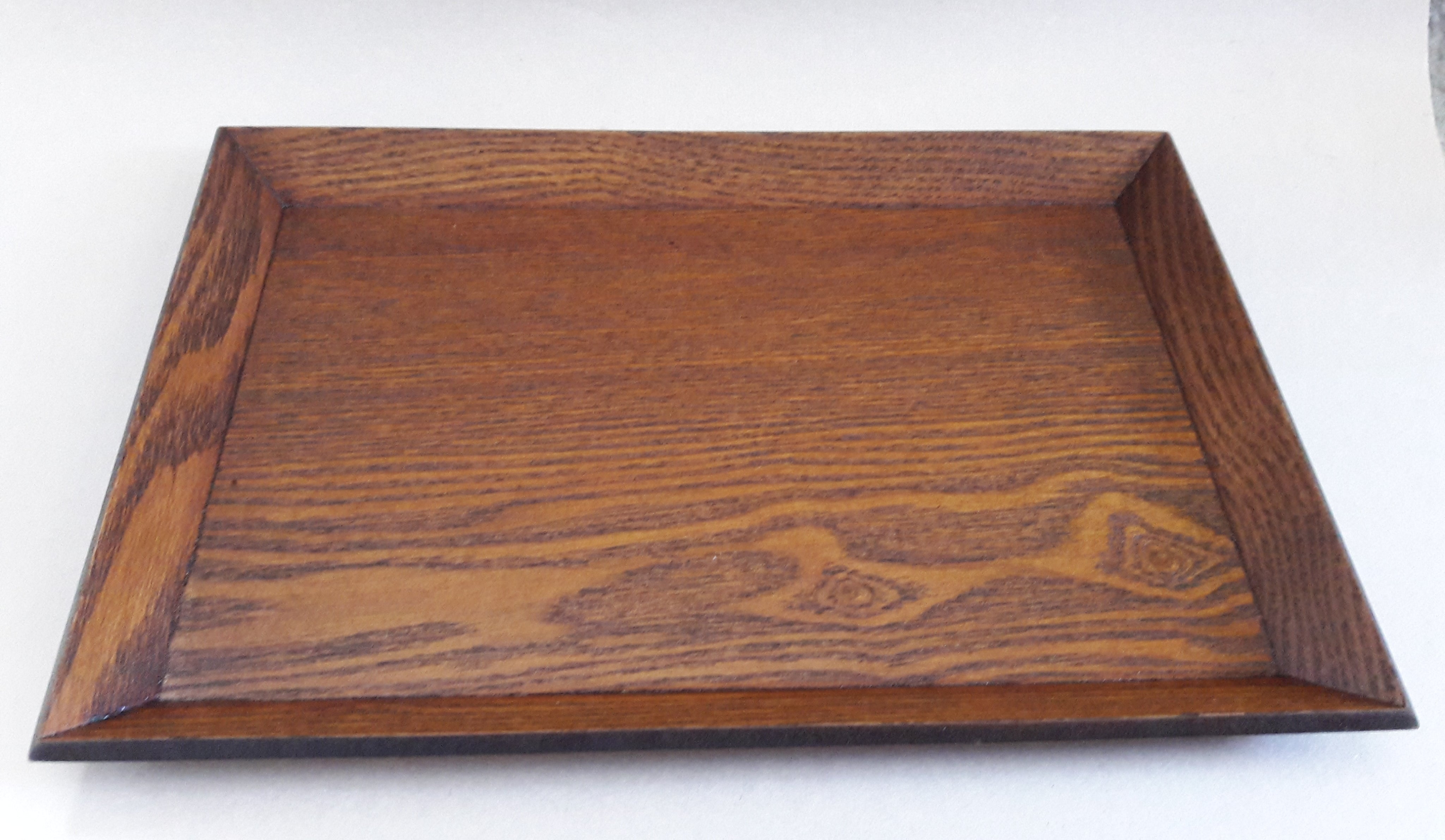 Wooden Tea Tray, L. 11.75"(30cm) X W. 7.875"(20cm) X .75"(2cm)