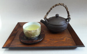 Wooden Tea Tray, L. 11.75"(30cm) X W. 7.875"(20cm) X .75"(2cm)