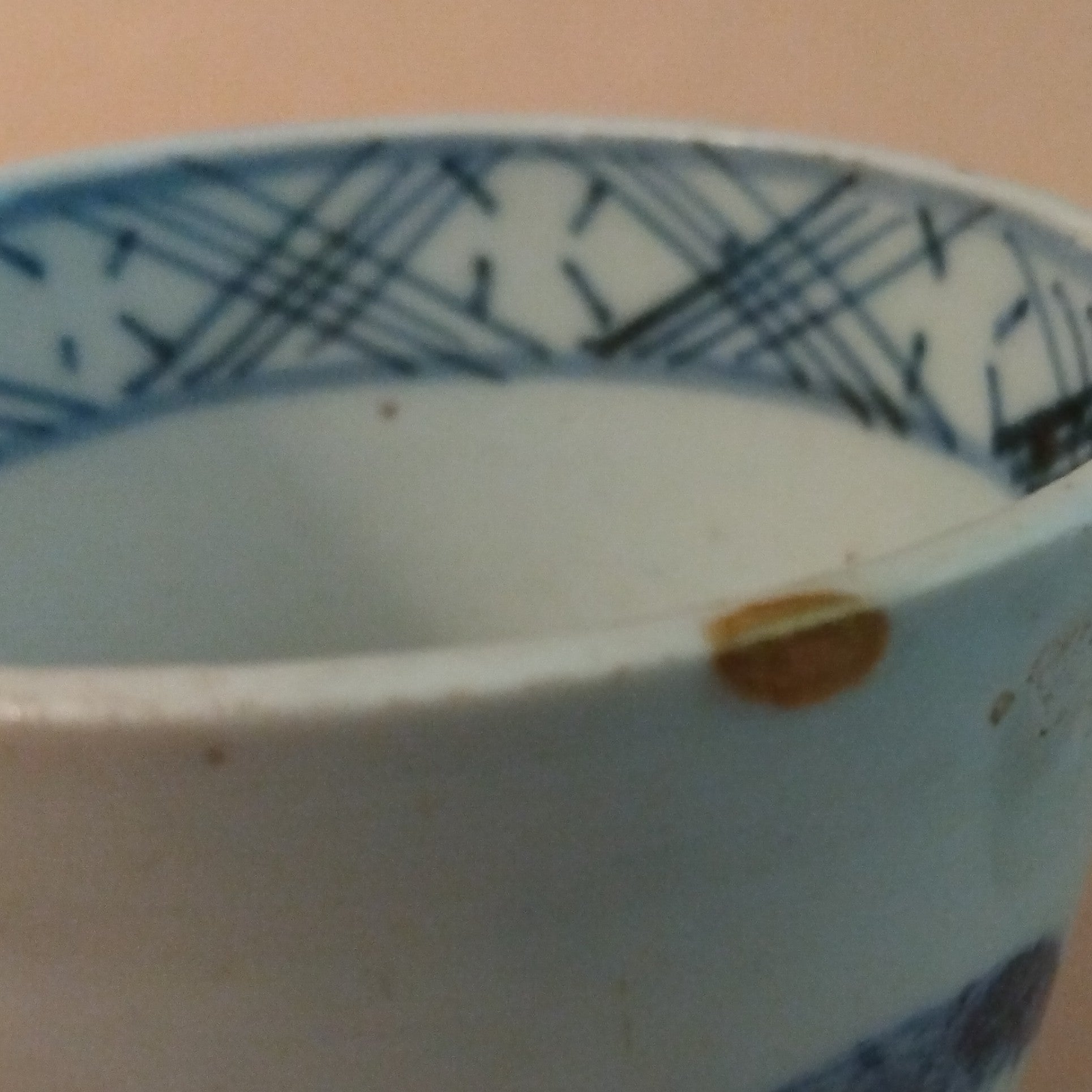 Imari Ware Soba Choko (Soba Noodle Dipping Cup) from the Mid-Late Edo Period (1600-1868)