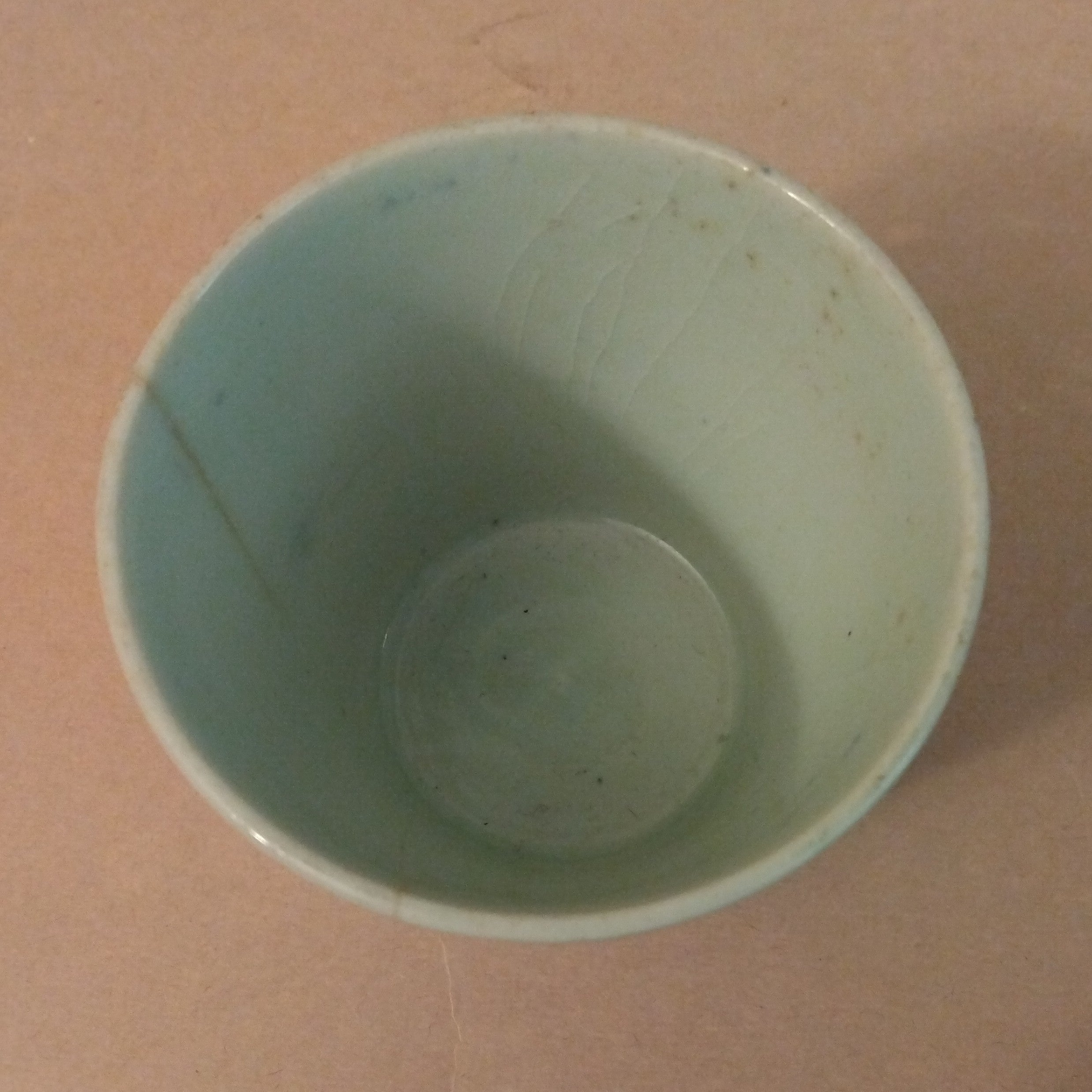 Imari Ware Porcelain Soba Choko with Underglaze Cobalt Blue