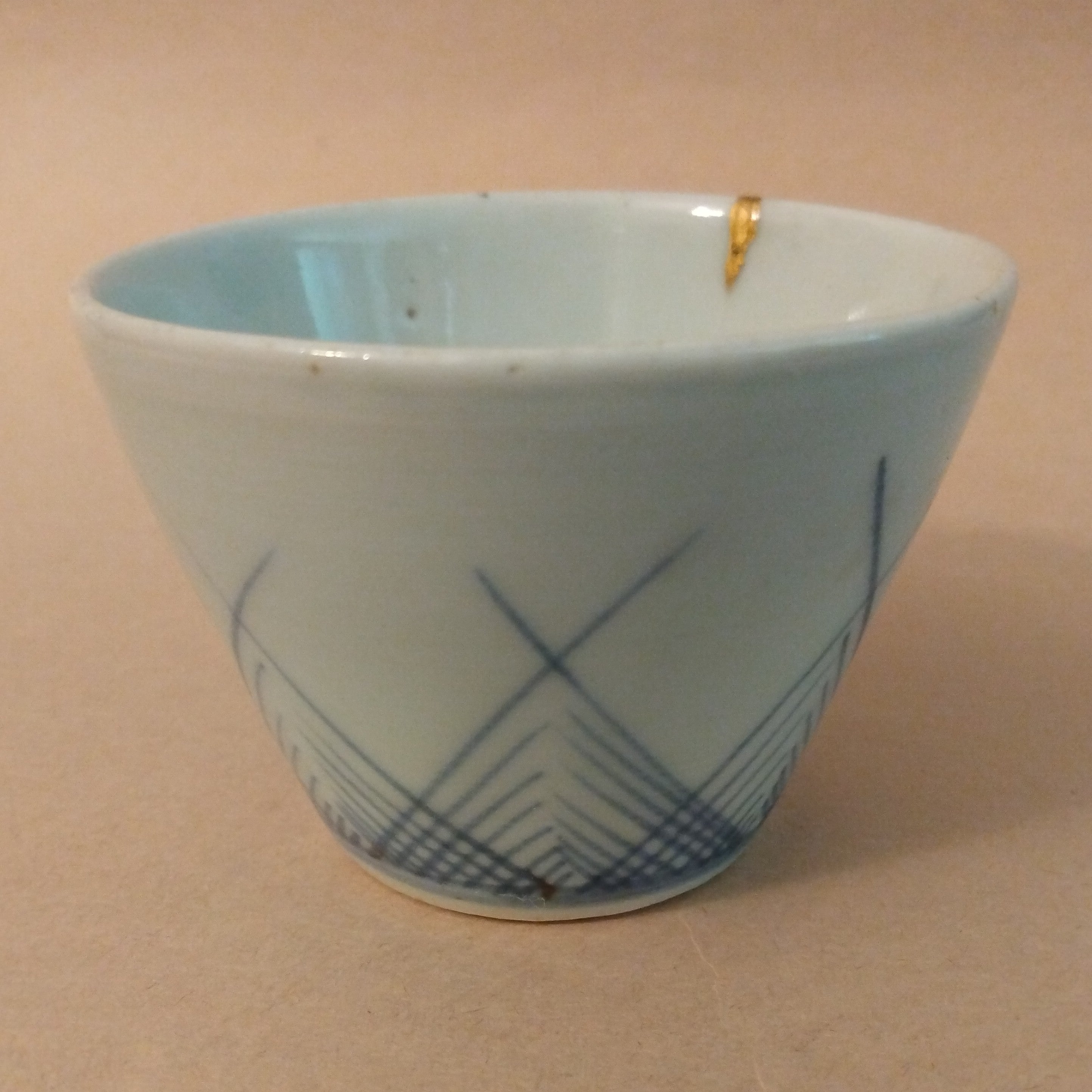 Imari Ware Soba Choko (Soba Noodle Dipping Cup) from the Mid-Late Edo period (1600-1868)